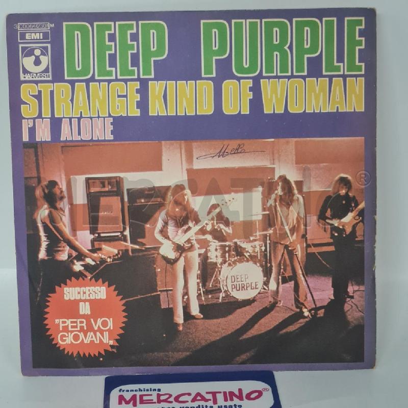 DISCO 45 STRANGE KIND OF WOMAN DEEP PURPLE | Mercatino dell'Usato Torino san paolo 1