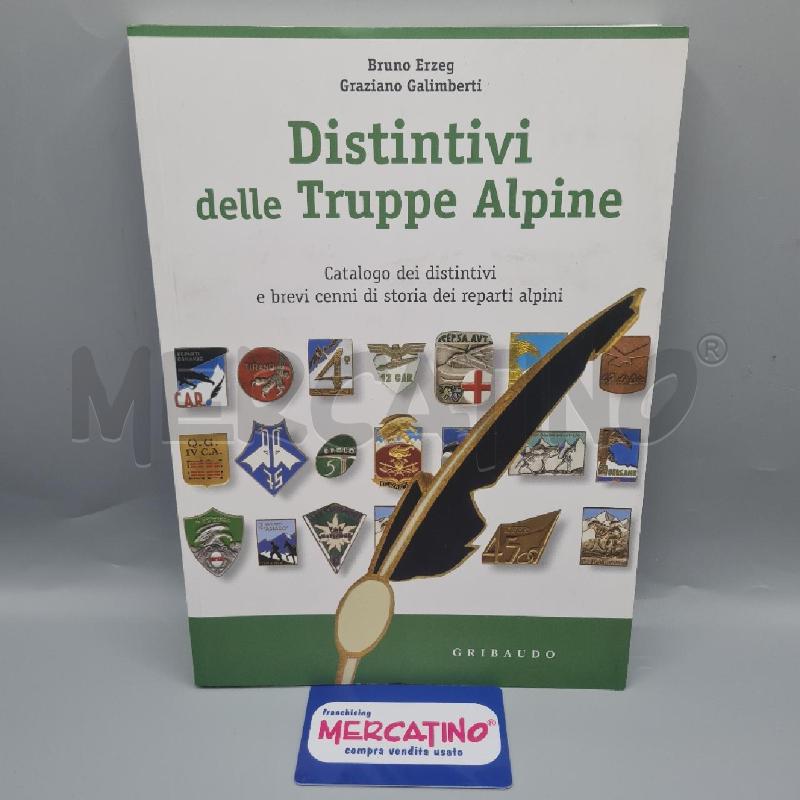 DISTINTIVI DELLE TRUPPE ALPINE GRIBAUDO | Mercatino dell'Usato Torino san paolo 1