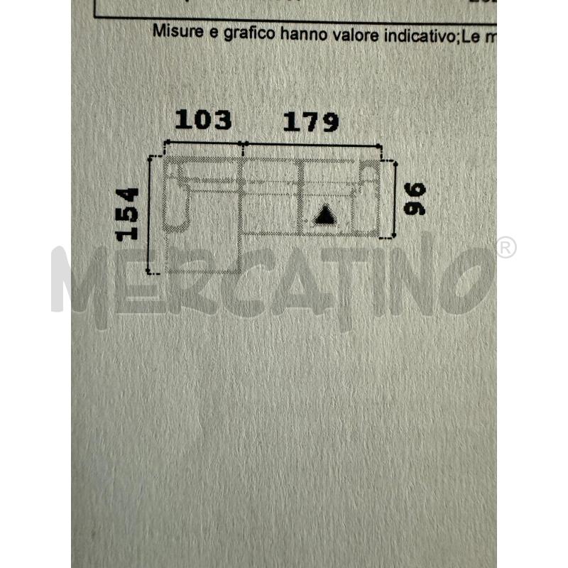 DIVANO RELAX VL MISURE CM 282 X 154 | Mercatino dell'Usato Torino san paolo 3