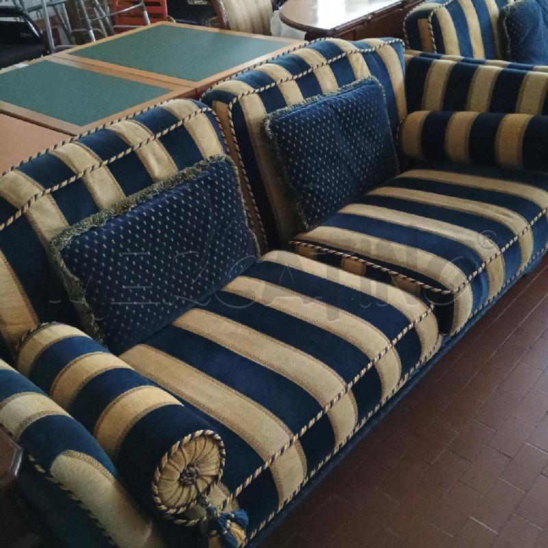 DIVANO VELLUTO RIGHE MISURE CM 200 X 88 | Mercatino dell'Usato Torino san paolo 1