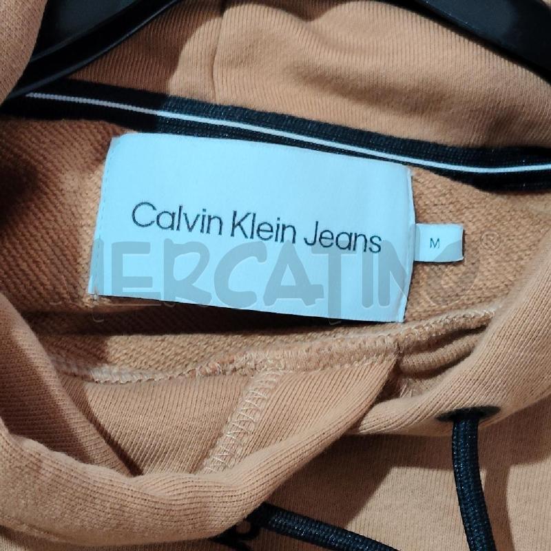 FELPA UOMO M CLAVINKLEIN CAPPUCCIO | Mercatino dell'Usato Torino san paolo 3