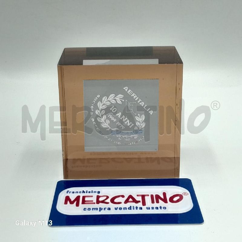 FERMA CARTE AERITALIA 10 ANNI | Mercatino dell'Usato Torino san paolo 1