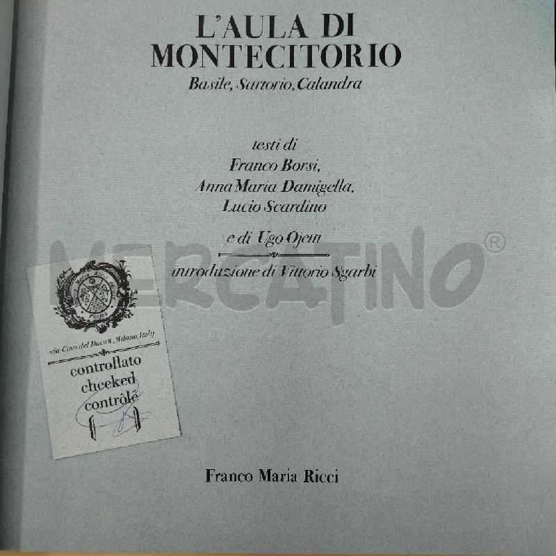 FMR L'AULA DI MONTECITORIO 1986  | Mercatino dell'Usato Torino san paolo 2