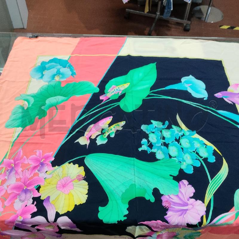 FOULARD LEONARD PARIS PESCI FIORI  | Mercatino dell'Usato Torino san paolo 2
