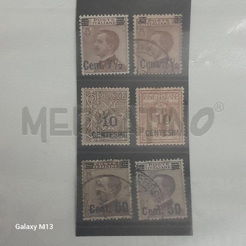 FRANCOBOLLI ITALIA REGNO ANNI 20 SERIE | Mercatino dell'Usato Torino san paolo 2