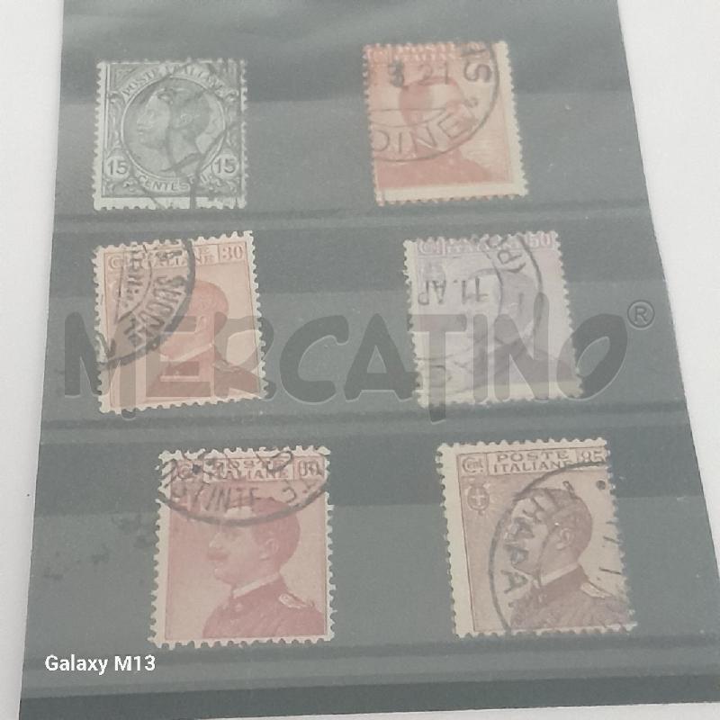 FRANCOBOLLI ITALIA REGNO SERIE 1917 | Mercatino dell'Usato Torino san paolo 2