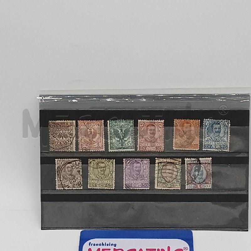 FRANCOBOLLI ITALIA REGNO SERIE FLOREALE  | Mercatino dell'Usato Torino san paolo 1