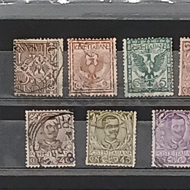 FRANCOBOLLI ITALIA REGNO SERIE FLOREALE  | Mercatino dell'Usato Torino san paolo 2