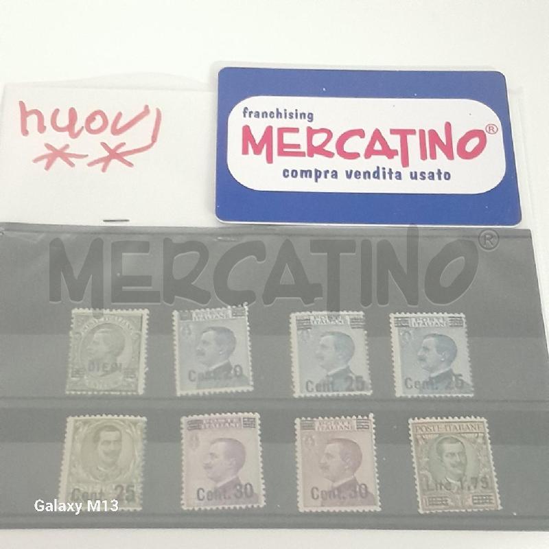 FRANCOBOLLI ITALIA REGNO VITTORIO EMANUELE III SERIE COMPLETA | Mercatino dell'Usato Torino san paolo 1