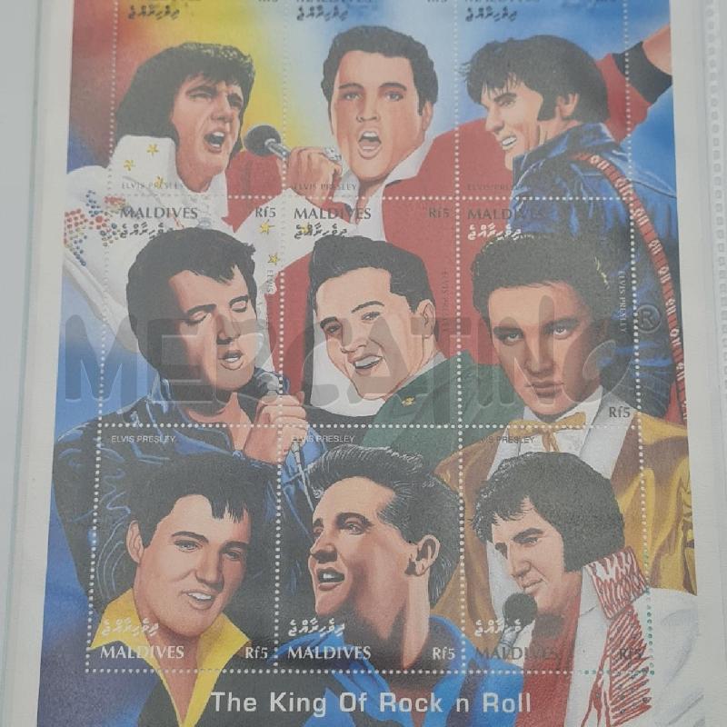 FRANCOBOLLI MALDIVE ELVIS | Mercatino dell'Usato Torino san paolo 2