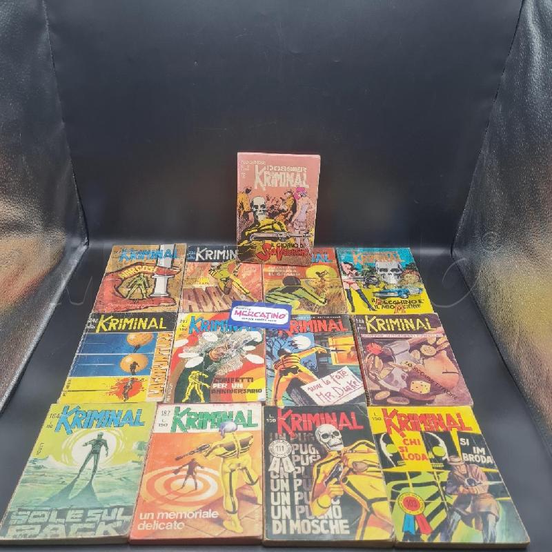 FUMETTI COLLEZIONE KRIMINAL BLOCCO | Mercatino dell'Usato Torino san paolo 1