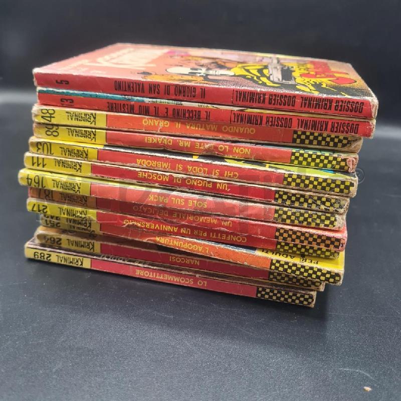 FUMETTI COLLEZIONE KRIMINAL BLOCCO | Mercatino dell'Usato Torino san paolo 2