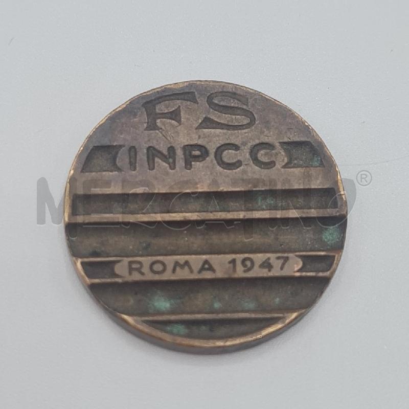 GETTONE FS INPCC ROMA 1947 | Mercatino dell'Usato Torino san paolo 2