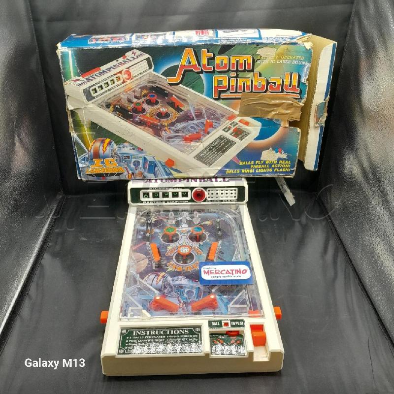 GIOCATTOLO PINBALL ATOMIC  | Mercatino dell'Usato Torino san paolo 1