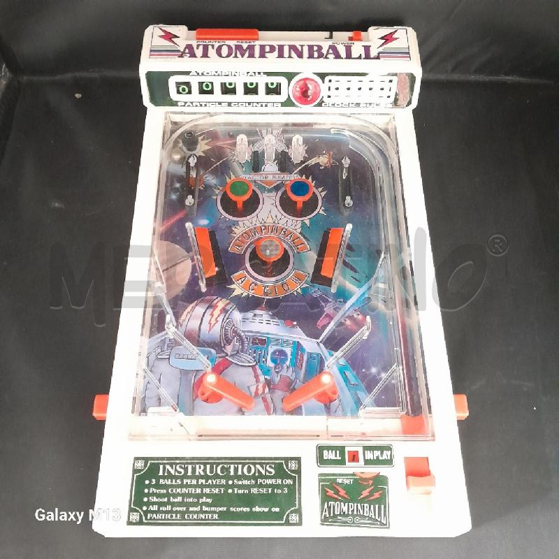 GIOCATTOLO PINBALL ATOMIC  | Mercatino dell'Usato Torino san paolo 2