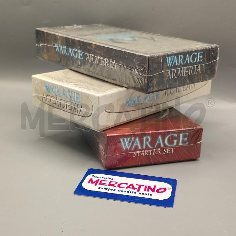 GIOCO CARTE WARAGE SARTER SET CON DUE ESPANSIONI  | Mercatino dell'Usato Torino san paolo 3