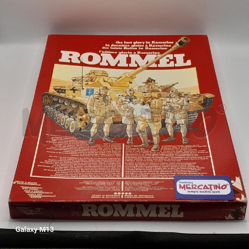 GIOCO DA TAVOLO ROMMEL INTERNATIONAL TEAM  | Mercatino dell'Usato Torino san paolo 1