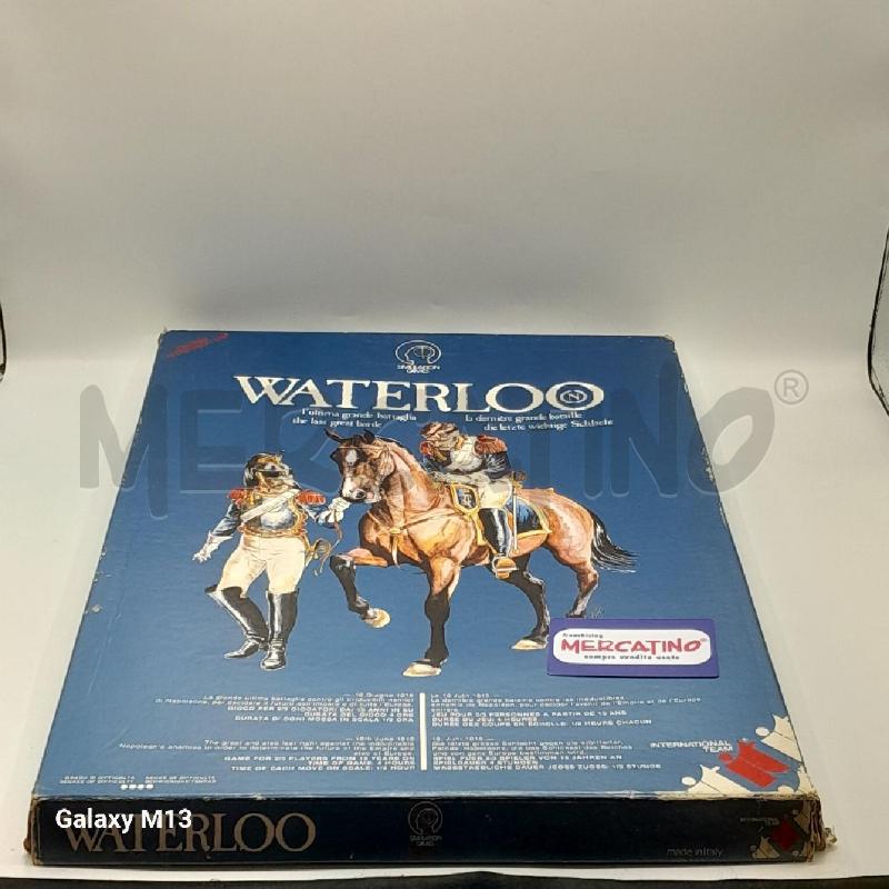 GIOCO DA TAVOLO WATERLOO INTERNATIONAL TEAM | Mercatino dell'Usato Torino san paolo 1