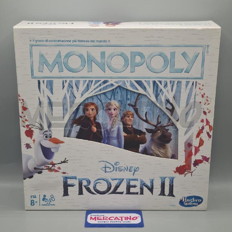 GIOCO MONOPOLY FROZEN II HASBRO | Mercatino dell'Usato Torino san paolo 1