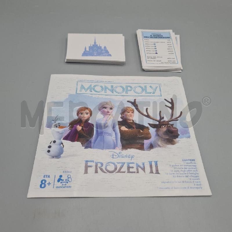 GIOCO MONOPOLY FROZEN II HASBRO | Mercatino dell'Usato Torino san paolo 4