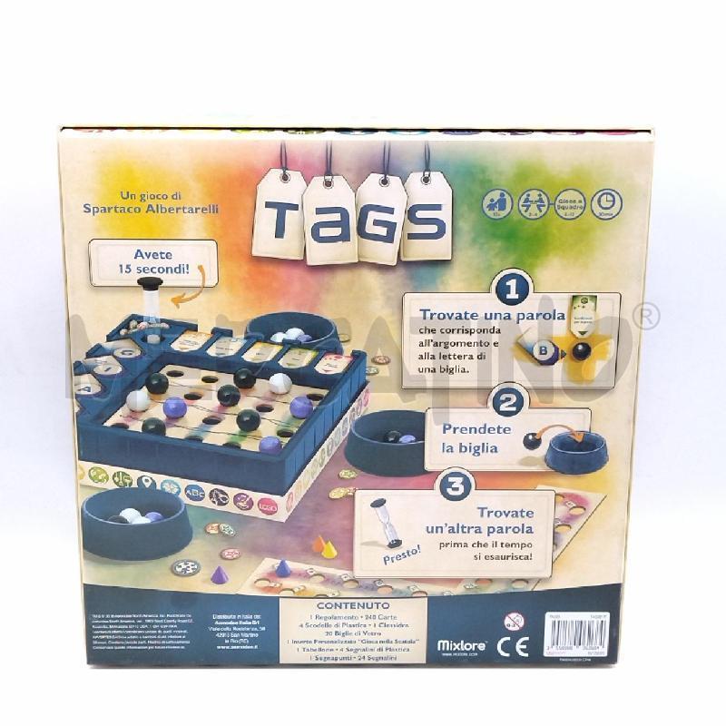 GIOCO TAGS MIXLORE  | Mercatino dell'Usato Torino san paolo 2