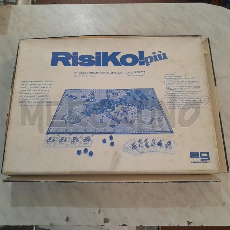 GIOCO TAVOLO RISIKO PIU | Mercatino dell'Usato Torino san paolo 2