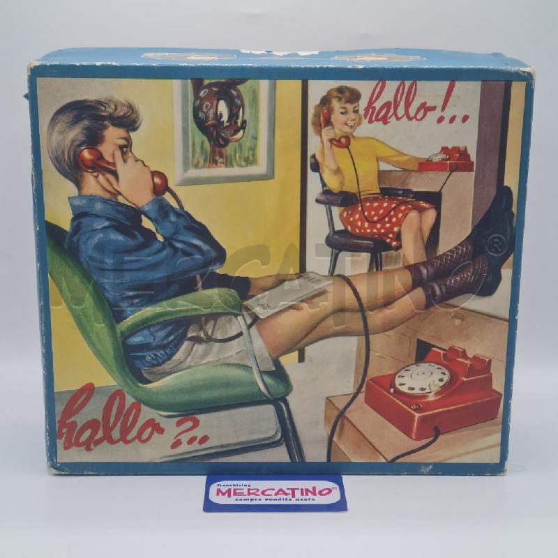GIOCO TELEFONI ROSSI ANNI 60 HALLO | Mercatino dell'Usato Torino san paolo 1