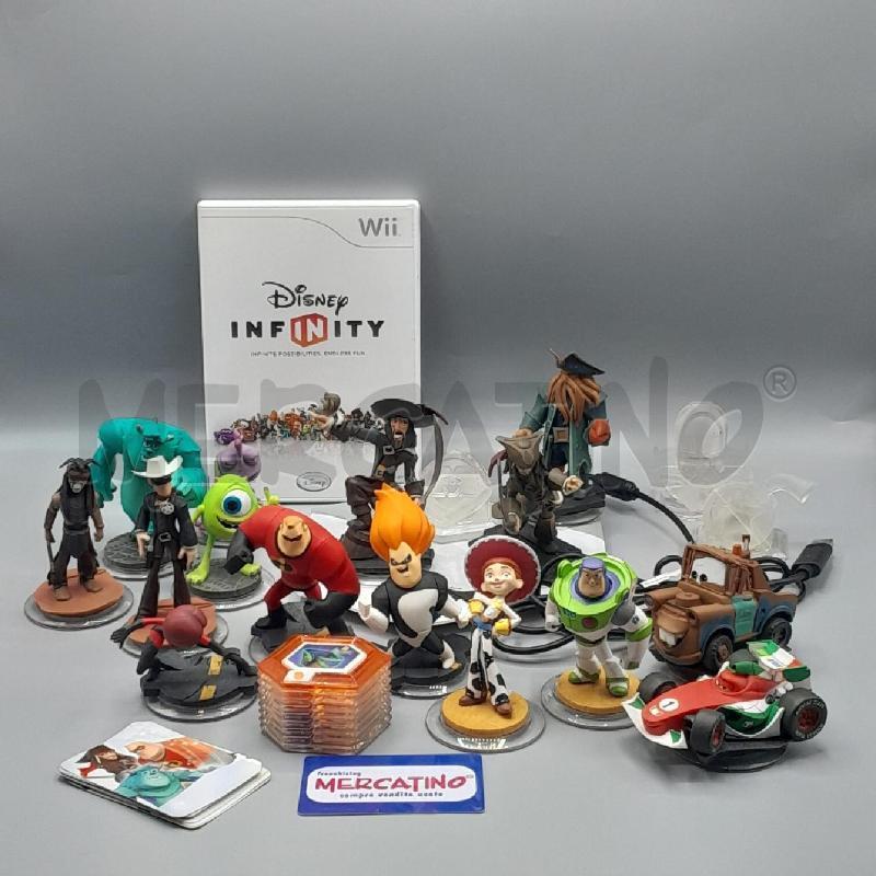 GIOCO WII DISNEY INFINITY + STATUETTE  | Mercatino dell'Usato Torino san paolo 1