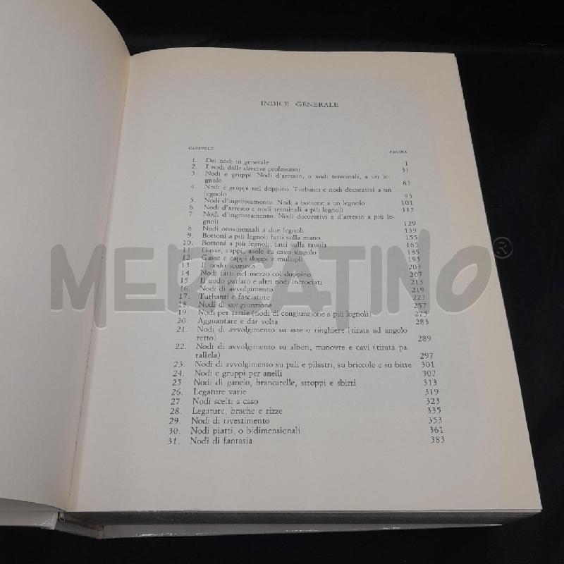 IL GRANDE LIBRO DEI NODI | Mercatino dell'Usato Torino san paolo 2