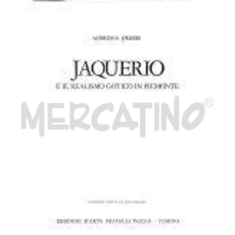 JAQUERIO E IL REALISMO GOTICO IN PIEMONTE | Mercatino dell'Usato Torino san paolo 1