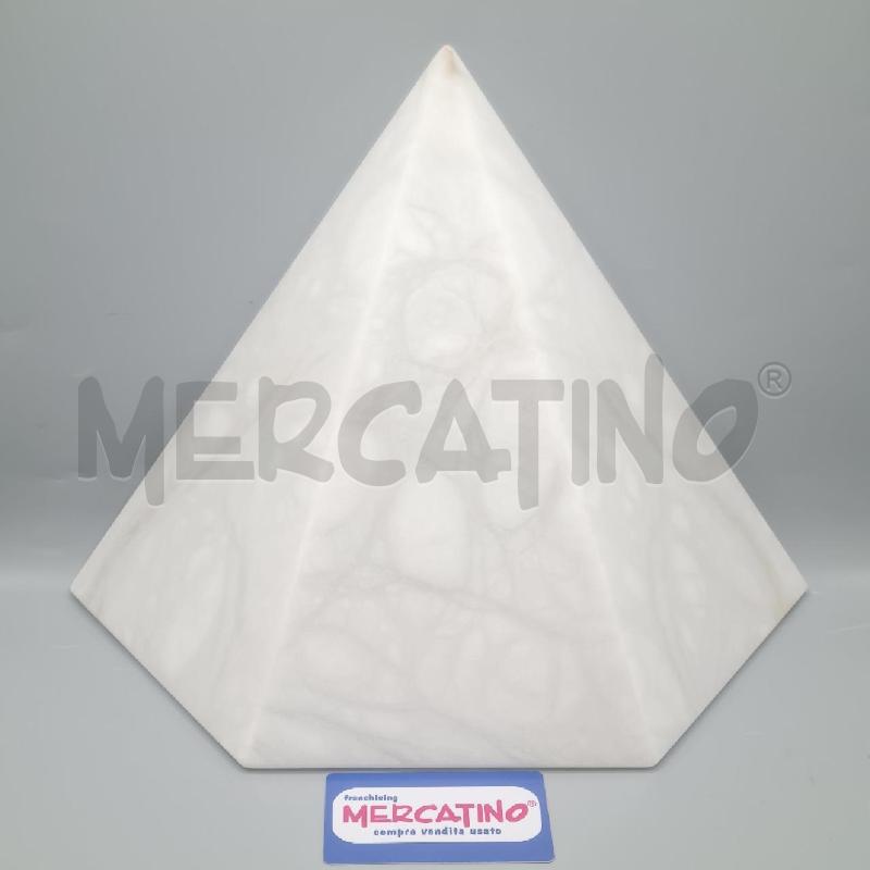 LAMPADA MURO ALABASTRO PIRAMIDE  | Mercatino dell'Usato Torino san paolo 1