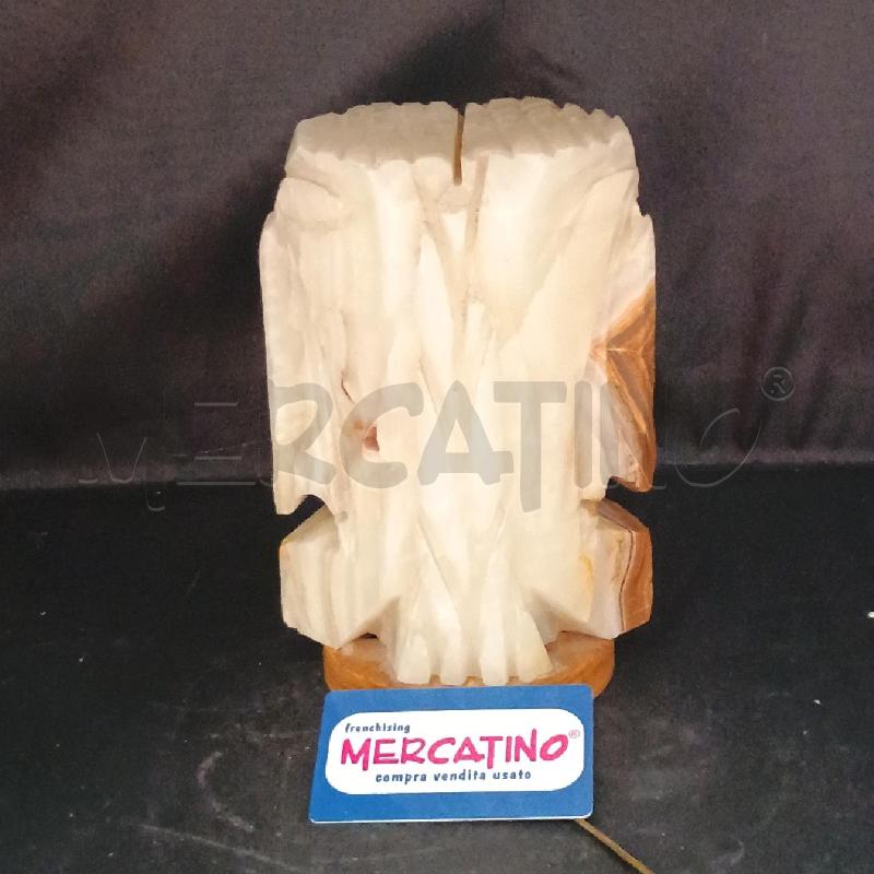 LAMPADA PIETRA DURA M TESTA INCISA | Mercatino dell'Usato Torino san paolo 1