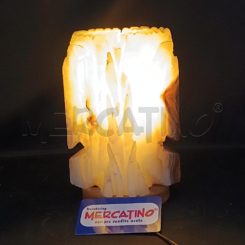 LAMPADA PIETRA DURA M TESTA INCISA | Mercatino dell'Usato Torino san paolo 2