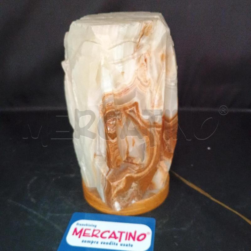 LAMPADA PIETRA DURA M TESTA INCISA | Mercatino dell'Usato Torino san paolo 5