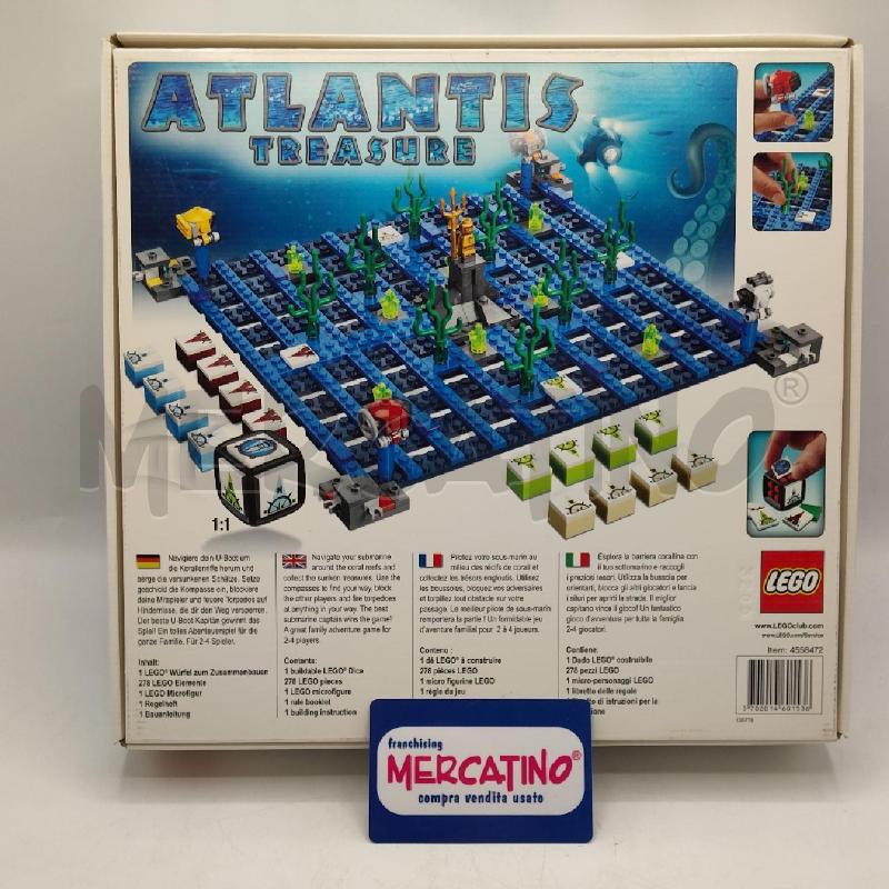 LEGO ATLANTIS TREASURE 3851 | Mercatino dell'Usato Torino san paolo 2