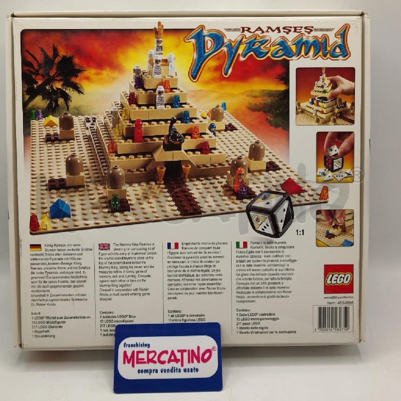 LEGO RAMSES PYRAMID 3843 | Mercatino dell'Usato Torino san paolo 2
