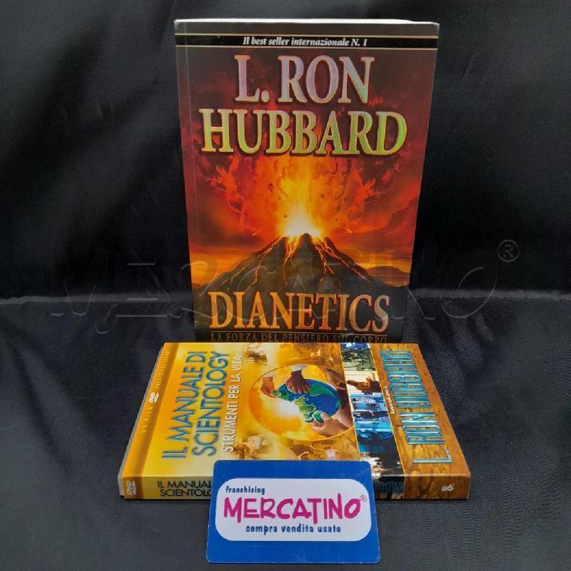 LIBRO + DVD RON HUBBARD SCIENTOLOGY E DIANETICS | Mercatino dell'Usato Torino san paolo 1