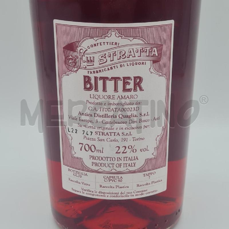 LIQUORE BITTER FRATELLI STRATTA  | Mercatino dell'Usato Torino san paolo 4