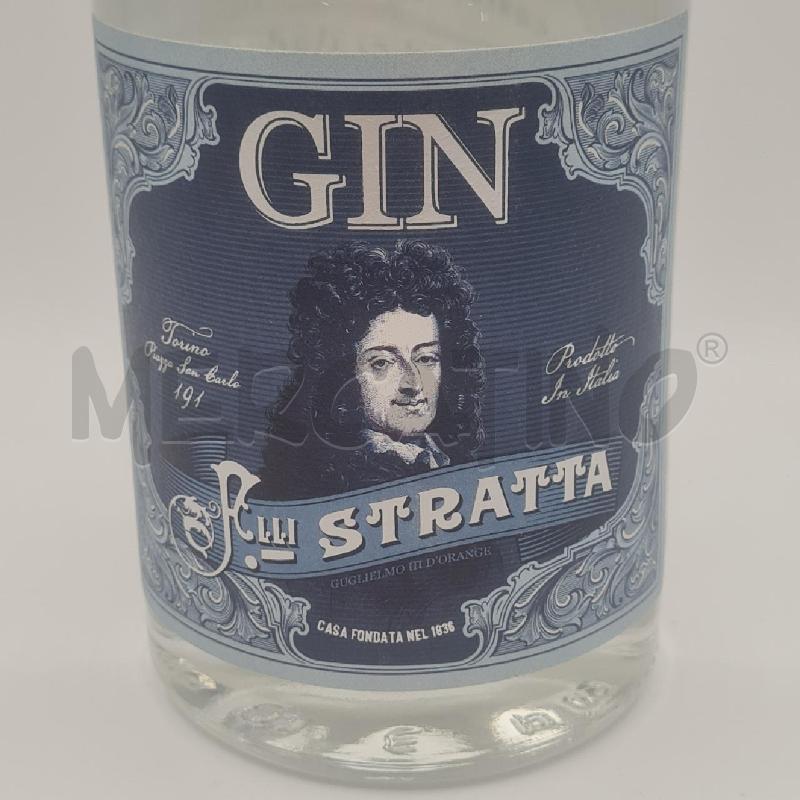 LIQUORE GIN FRATELLI STRATTA  | Mercatino dell'Usato Torino san paolo 2