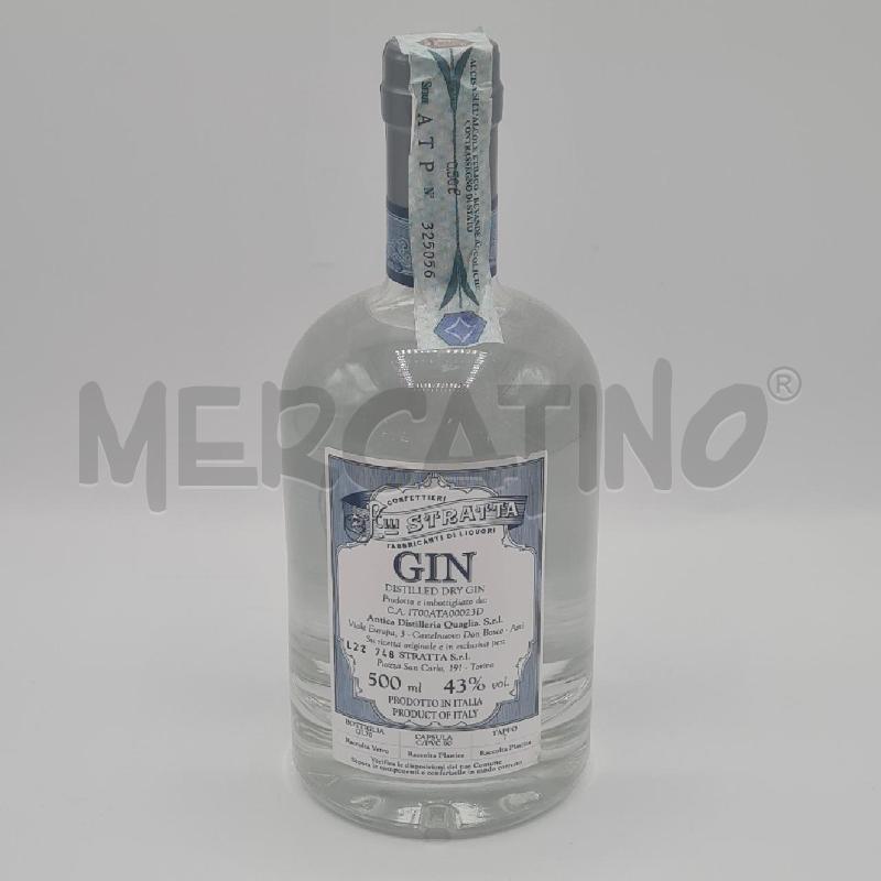 LIQUORE GIN FRATELLI STRATTA  | Mercatino dell'Usato Torino san paolo 4