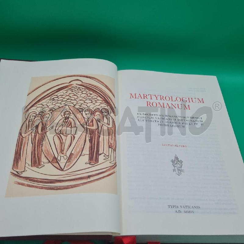 MARTYROLOGIUM ROMANUM TIPI VATICANIS MMIV | Mercatino dell'Usato Torino san paolo 3
