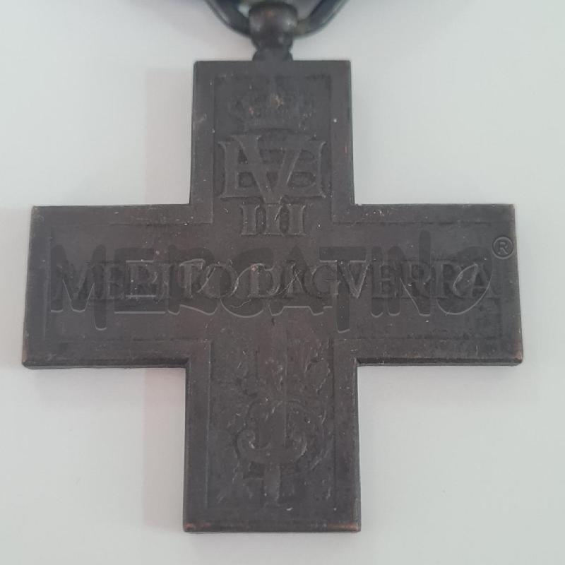 MEDAGLIA CROCE AL MERITO DI GUERRA | Mercatino dell'Usato Torino san paolo 2