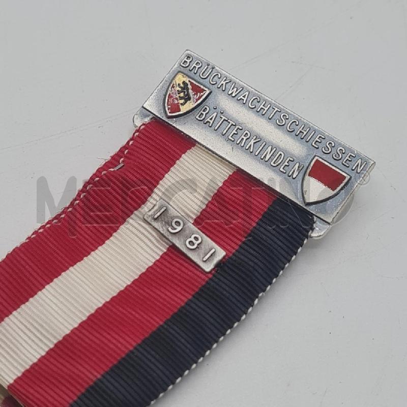 MEDAGLIA SVIZZERA SPARATORIA ALLA GUARDIA DEL PONTE 1981 | Mercatino dell'Usato Torino san paolo 3