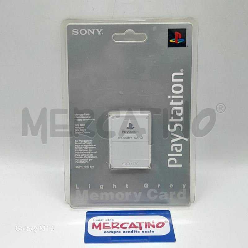 MEMORY CARD PS1 SIGILLATA  | Mercatino dell'Usato Torino san paolo 1