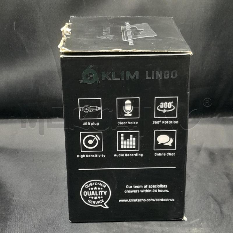 MICROFONO DESKTOP KLIM LINGO  | Mercatino dell'Usato Torino san paolo 3