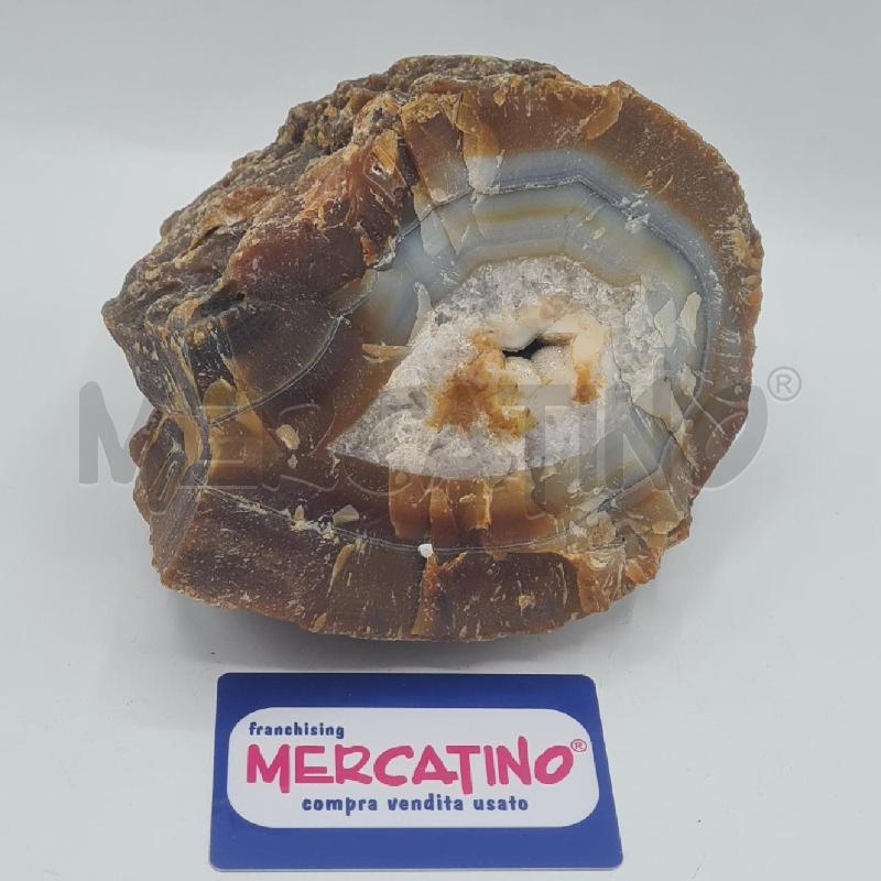 MINERALE GEODE AGATA CM 18 X 12 X 16 P K 2.6 | Mercatino dell'Usato Torino san paolo 1