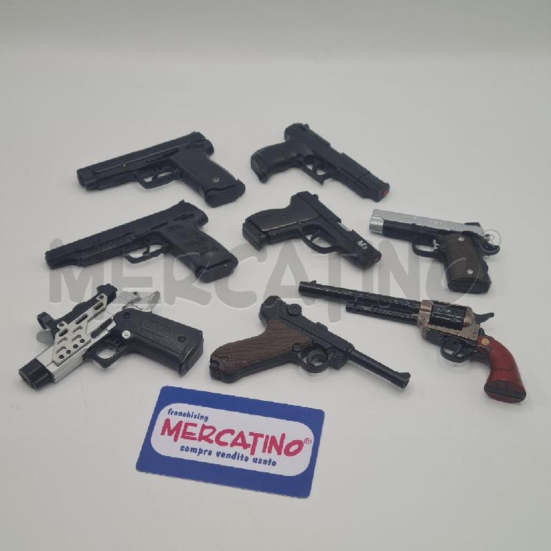 MODELLINI PISTOLE METALLO BLOCCO  | Mercatino dell'Usato Torino san paolo 1