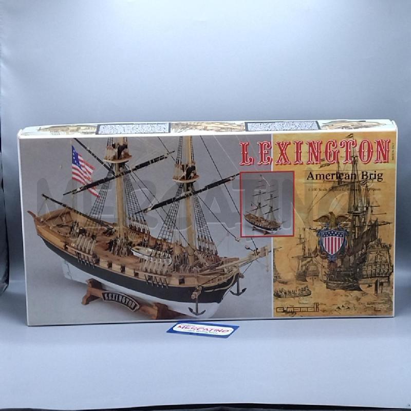 MODELLINO NAVE LEXINGTON AMERICAN BRIG C MAMOLI | Mercatino dell'Usato Torino san paolo 1