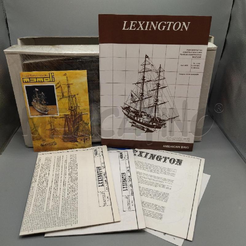 MODELLINO NAVE LEXINGTON AMERICAN BRIG C MAMOLI | Mercatino dell'Usato Torino san paolo 4