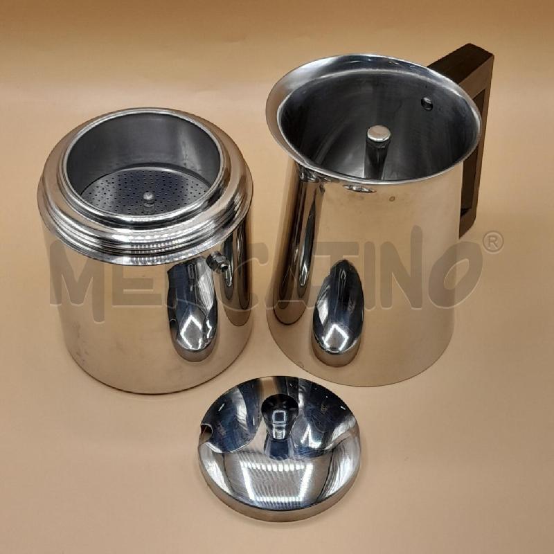 MOKA ACCIAIO INOX ALFA MADE IN ITALY  | Mercatino dell'Usato Torino san paolo 2